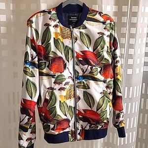 Bershka Fish Print Jacket